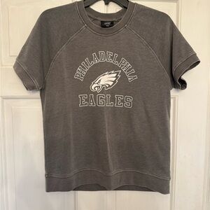 NFL Team Apparel Girls Gray Sweatshirt